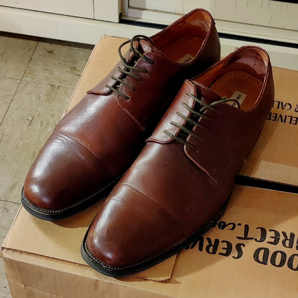 Pronto Uomo men's dress shoes sz 12
